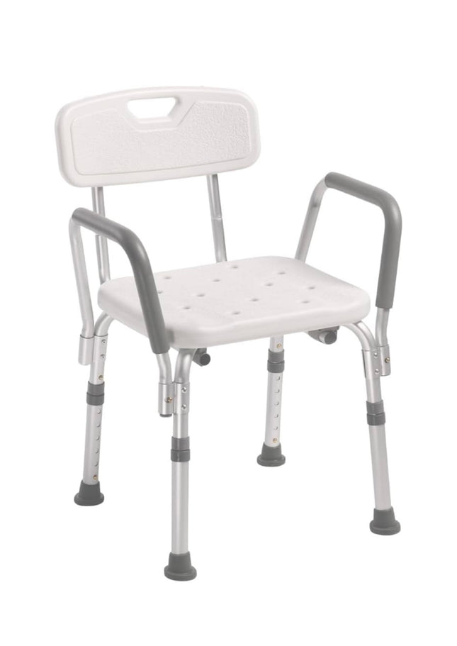 TRYCARE waterproof shower chair with backrest and armrests - photo 1