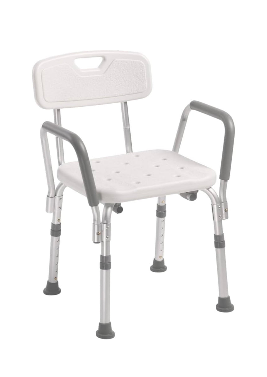 TRYCARE waterproof shower chair with backrest and armrests - photo 1