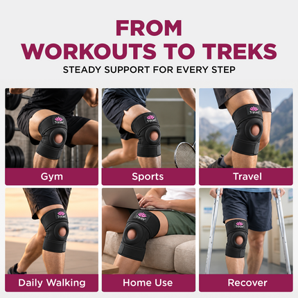 TRYCARE KneeFit neoprene knee support with gel pad - photo 4