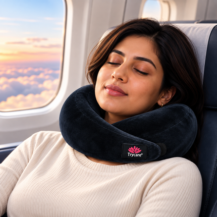 TRYCARE TravelEase travel neck pillow in night black - photo 5