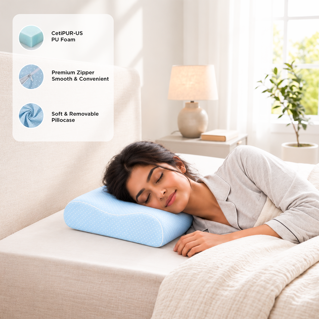 TRYCARE NeckAlign cervical pillow for neck pain relief