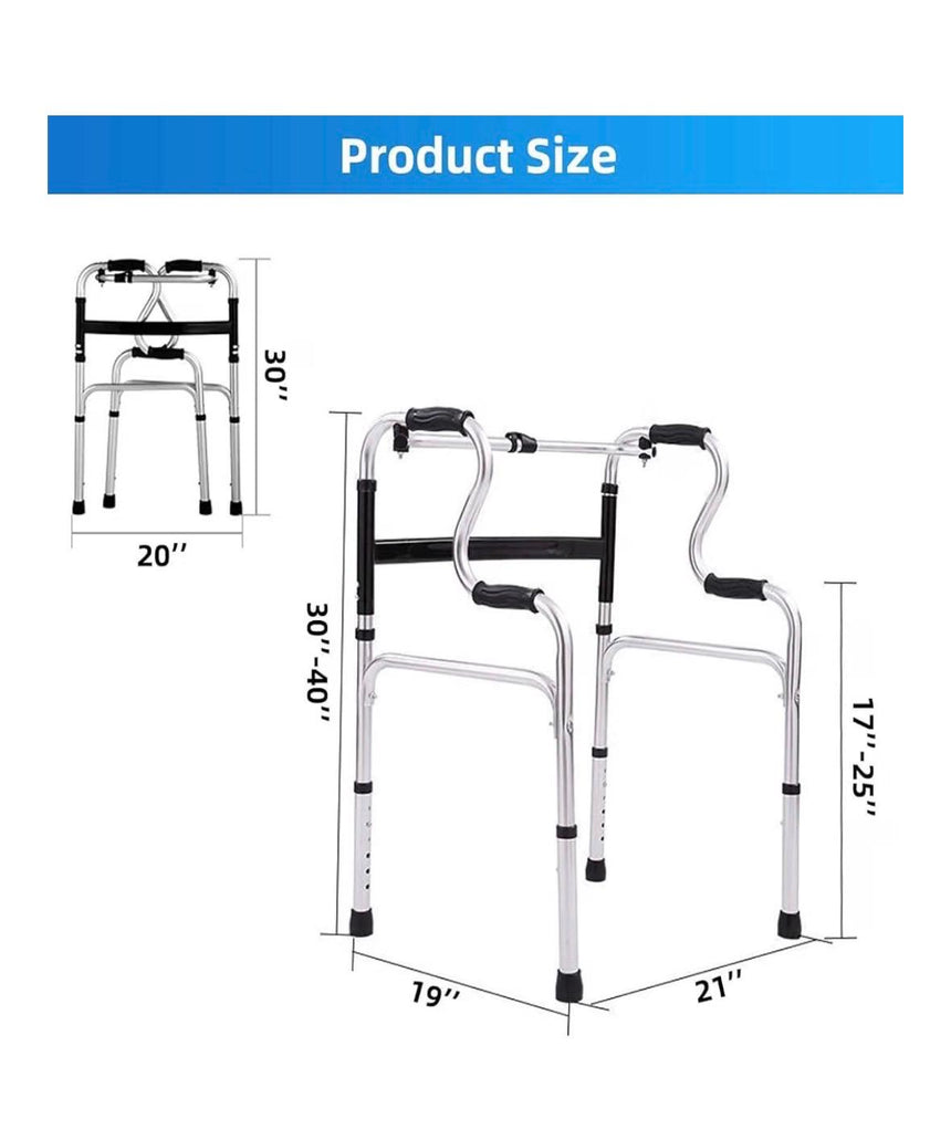 TRYCARE 2-in-1 step-up folding walker - photo 5
